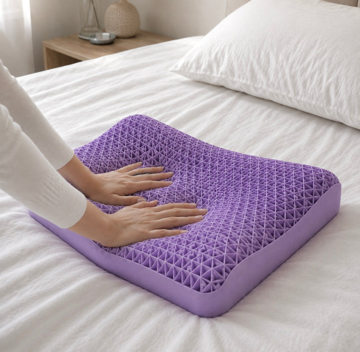 Lurixify® Honeycomb Technology Sleep Pillow