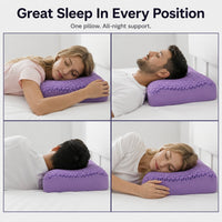 Lurixify® Honeycomb Technology Sleep Pillow